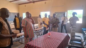 Remise d'infrastructures -PADEP et SOONRE-Visite des salles de classe